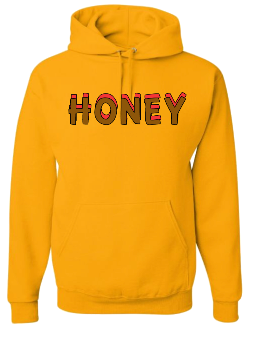 Yellow honey hot sale hoodie