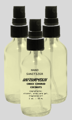 Choco Covered Coconuts Hand Sanitizer