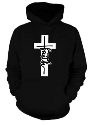 Faith on the Cross Hoodie (Unisex M/W)